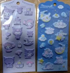 サンリオ　マシュマロステッカー