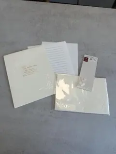 エンボス加工 結婚式用　レターセット　花嫁　ブライズ　レター