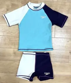 Speedo 水着セット 水色・紫