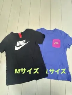 NIKE 半袖Tシャツ 2枚セット 黒・紫