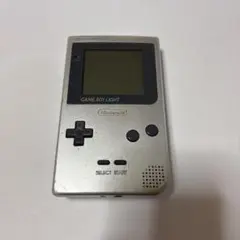 【ジャンク品】ゲームボーイライト シルバー 本体 【動作未確認】