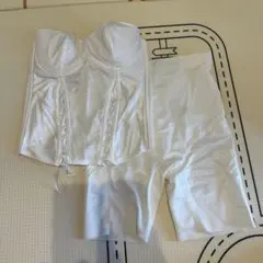 ブライダルインナー　コルセット×ショーツセット　マタニティ