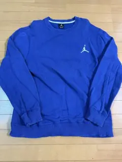 【希少】古着ナイキ　ジョーダン　スウェット　XL Jordan ブルー