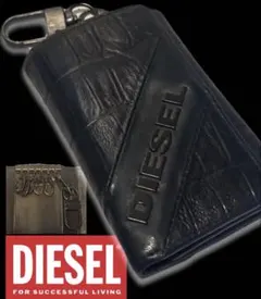 DIESEL （ディーゼル）本革クロコ型押しレザー6連キーケースのサムネイル