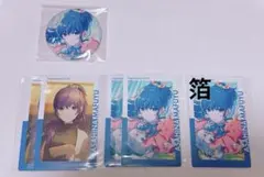 プロセカ　宵崎奏　朝比奈まふゆ グリ缶 グリッター缶バッジ　2個セット