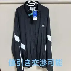 パ*ー様 adidas ブラック ナイロンジャケット 2XL