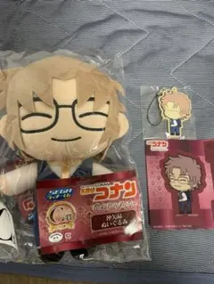 名探偵コナン 一番くじ  セガSEGAラッキーくじ  C賞　沖矢　昴　4点セット