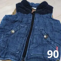 BREEZE　中綿ベスト　90cm