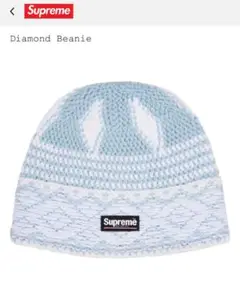 Supreme Diamond Beanie "Light Blue"