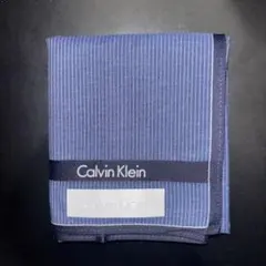新品未使用★Calvin Klein カルバンクライン　ネイビー ハンカチ