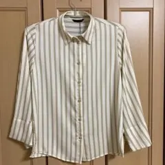 ZARAストライプシャツ XS