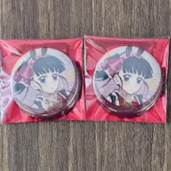 鬼滅の刃 栗花落カナヲ 干支 午年 箔押し缶バッジ