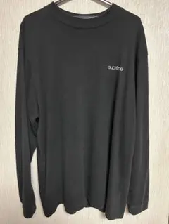 supreme mock neck L/S tee XL 黒　ロンTのサムネイル