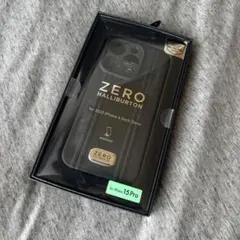 ZERO HALLIBURTON iPhone15 Pro ケース　ブラック　黒