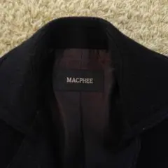 MACPHEE 　濃紺　ピーコート　ジャケット　マカフィー　ネイビー　ウール　毛のサムネイル