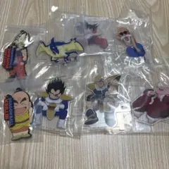 一番くじ　ドラゴンボール　G賞　H賞 引っ掛けアクリルスタンド　ラバーチャーム