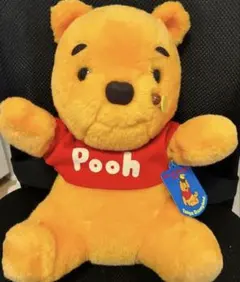 ディズニー くまのプーさん テディベア ドール Pooh 2000 当時物 | Mercari