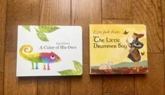 英語　名作ボードブック2冊セット　A Color of His Own他