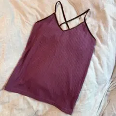 ROSE BUD ローズバッド リブ カップ付きキャミソール