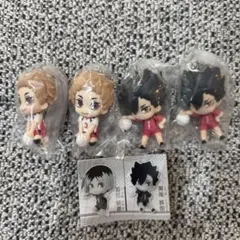 ハイキュー!! ミニフィギュアキーホルダー 4種セット
