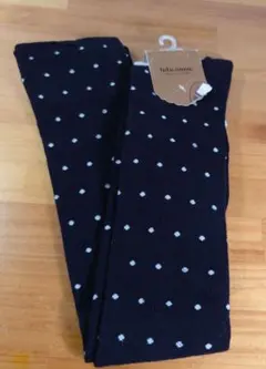 ♬チュチュアンナ　黒ドットロングハイソックス♬