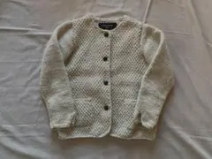 手編みニット カーディガン