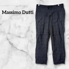 限定品✨️ Massimo Dutti パンツ 32 ダークグレー チェック柄