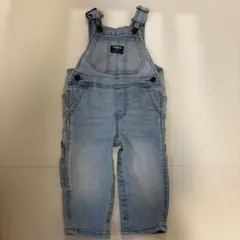 oshkosh デニム　オーバーオール　オシュコシュ 12m