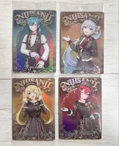 にじさんじ ウエハース2 緑仙 樋口楓 星川サラ アンジュ4枚セット