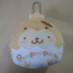 ポムポムプリン イースターひよこ ぬいぐるみコインケース　キーホルダー