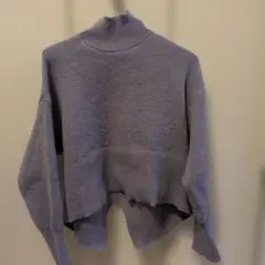 LAKOLE薄紫 ハイネックニットM