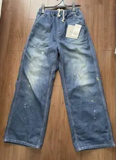SHISHIKUI Daco Light Indigo 30 グリーンステッチ - メルカリ