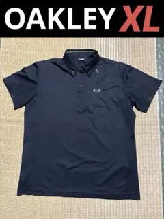 美品　OAKLEY　ポロシャツ　ブラック　XLのサムネイル