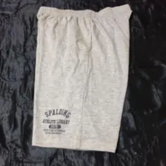 SPALDING スポルディング ハーフパンツ グレー Sオーバーサイズのサムネイル