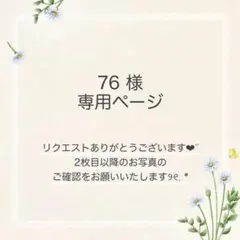 76様 おまとめ2点