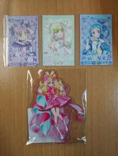❗最終価格❗キミとアイドルプリキュア　感謝祭 　　アクスタ＆カード　セット