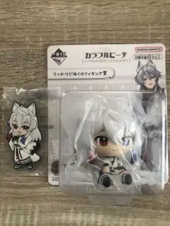 カラフルピーチ　うっかりどぬく フィギュア&ラバーチャーム 2点セット