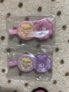 サンリオ　チュッパチャップス　クロミ　マイメロ　シークレットヘアクリップ