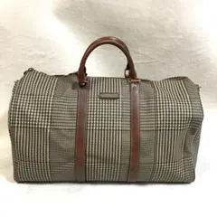 ヴィンテージ ポロラルフローレン 千鳥格子 チェック ボストンバッグ 2way