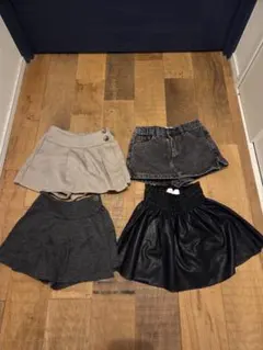 【極美品】ZARA パンツ スカート 4点セット 104cm～107cm