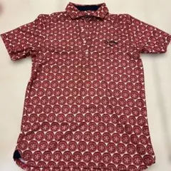 キャロウェイ 半袖 ポロシャツ トマト 柄 レッド 赤