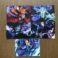 BLEACH ブレソル 特典 ポストカード 全種 5枚セット　コンプリート