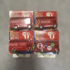 コカコーラ ロンドンバス ミニカー ロンドンオリンピック 3種セット