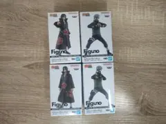 NARUTO Figuno フィギュアはたけカカシうちはイタチ 4種コンプセット