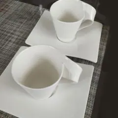 Villeroy & Boch カップ＆ソーサー 　2客　ビレロイ&ボッホ
