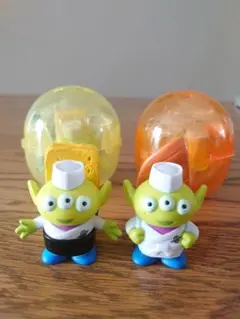 【新品未開封】エイリアン シェフフィギュア 2体セット リトルグリーンメン