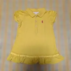 Ralph Lauren イエローポロワンピース 70