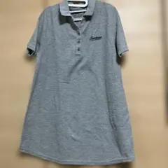 Converse グレー ポロシャツ 半袖
