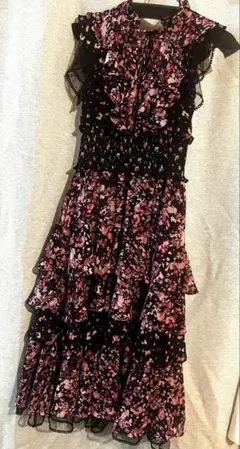 エルケイ フラワープリントドレス ERUKEI