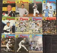 月刊タイガース1979年〜1983年 雑誌 16冊セット 阪神タイガース - メルカリ